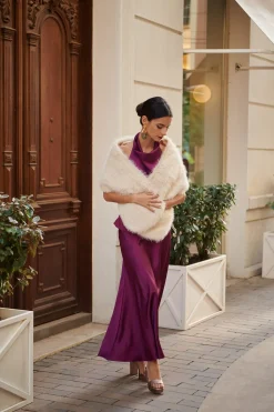 Flash Sale Estole Royale Beige Remise Des Diplômes|Invité Mariage