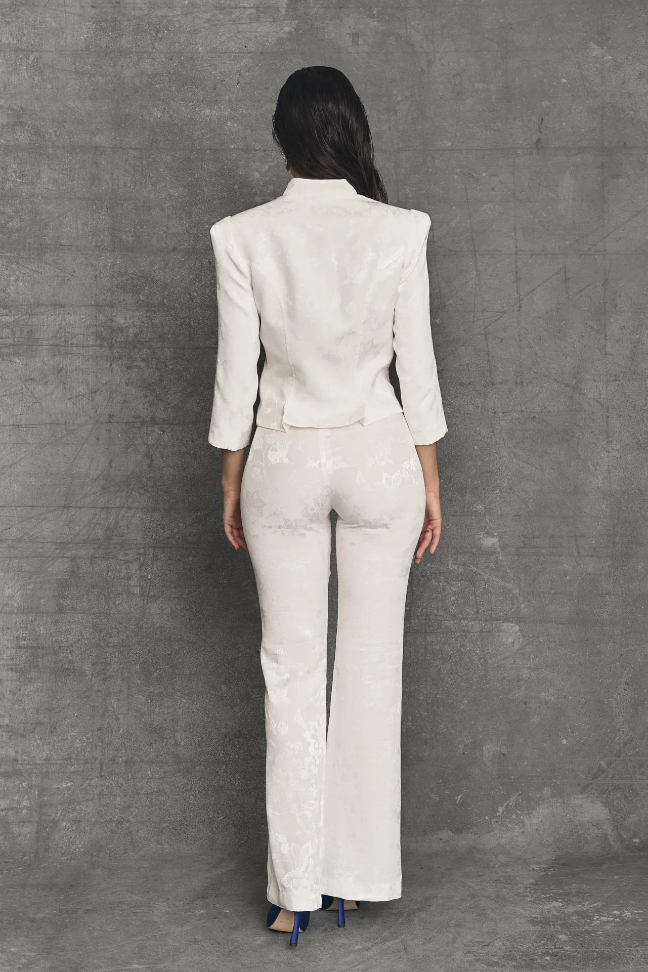 Best Sale Pantalon bootcut Chelsea Blanc Remise Des Diplômes|Communions Ou Baptêmes