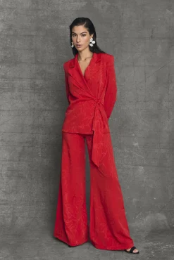 Sale Pantalon Brighton Rouge Remise Des Diplômes|Communions Ou Baptêmes
