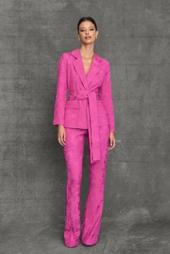 Cheap Pantalon flare Chelsea Fuchsia Remise Des Diplômes|Communions Ou Baptêmes