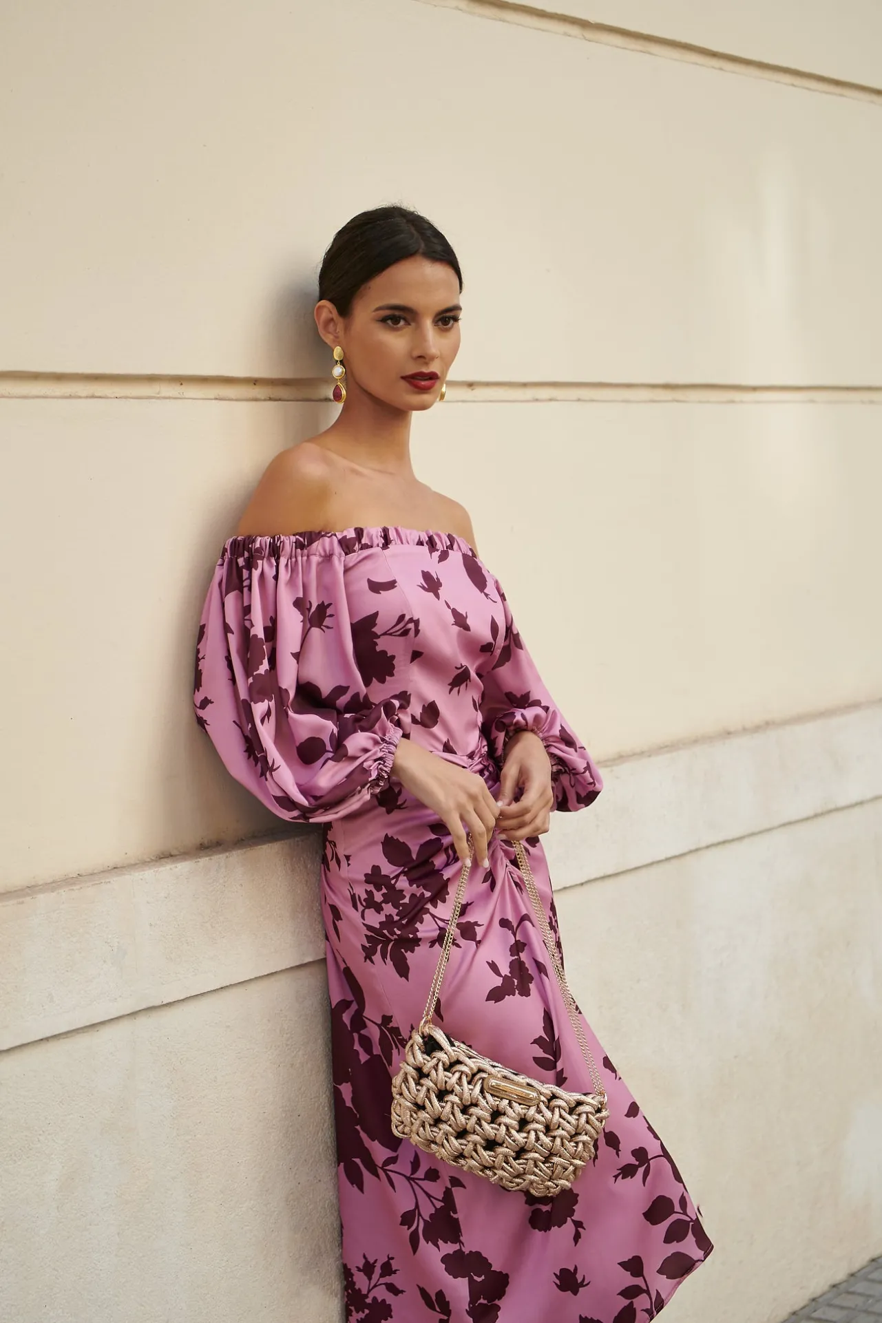 Sale Pochette Bliss Dorée Soirée|Sacs à Main