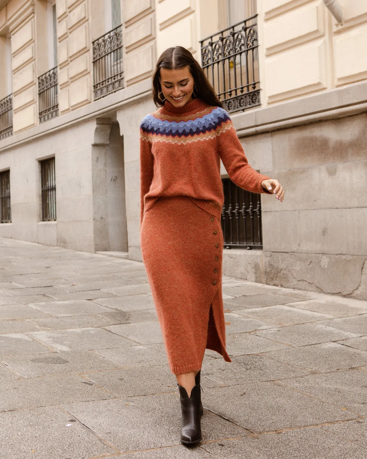 Best Sale Pull maille orange Annecy Outlet|Prêt-à-Porter