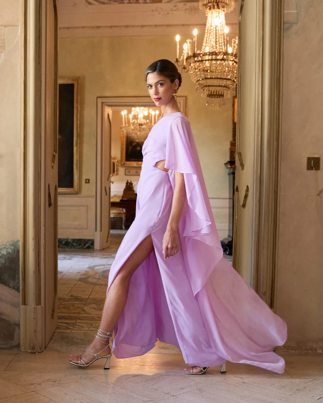 Discount Robe Valentina Mauve Outlet|Invité Mariage