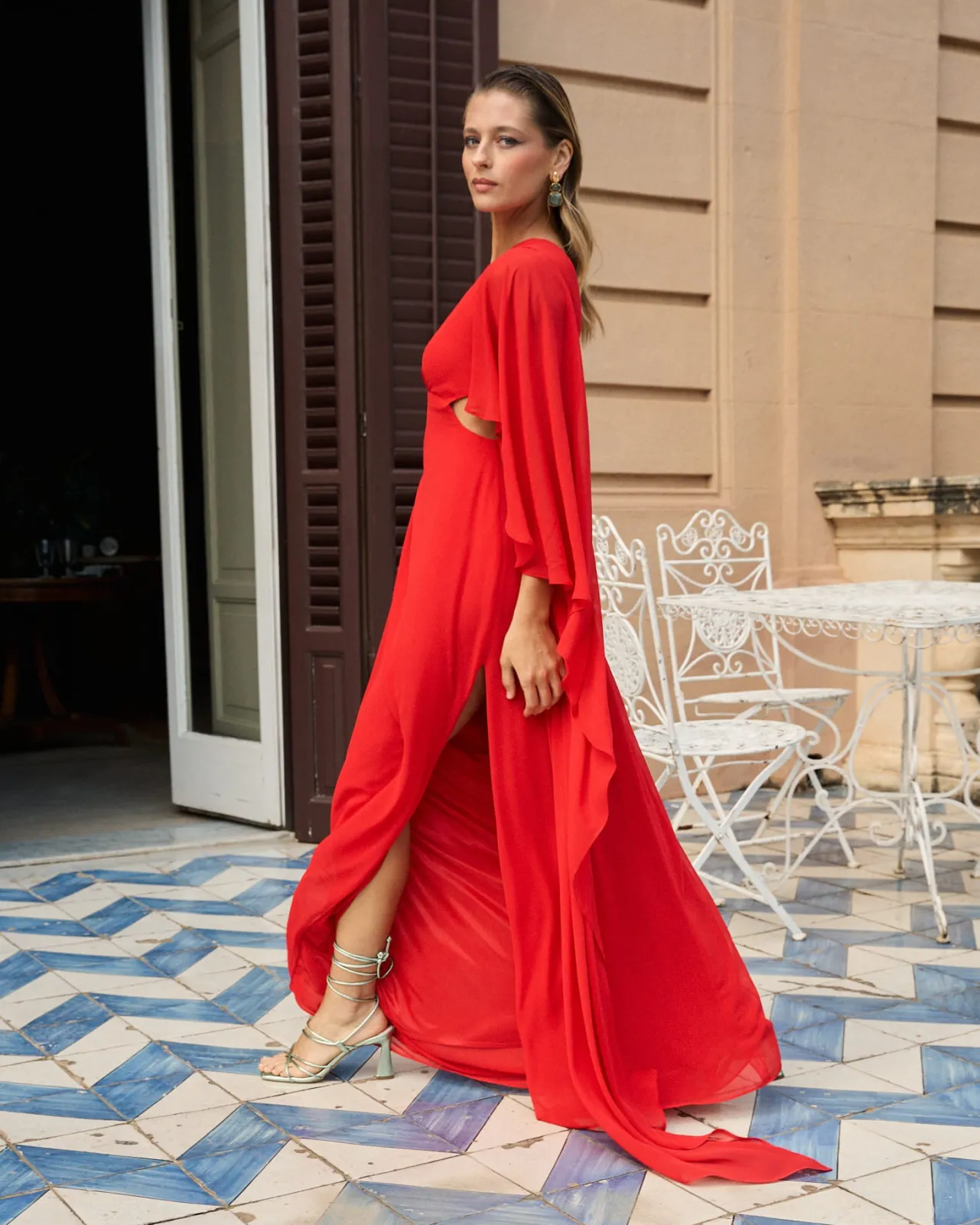 Fashion Robe Valentina rouge Outlet|Remise Des Diplômes