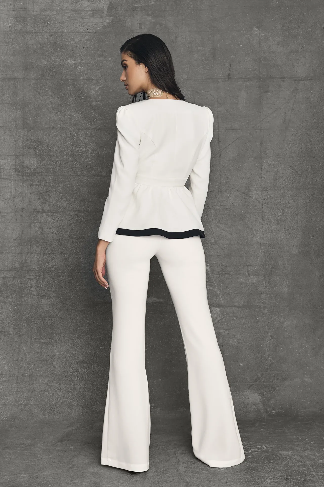 Shop Veste Bristol Blanche Remise Des Diplômes|Communions Ou Baptêmes