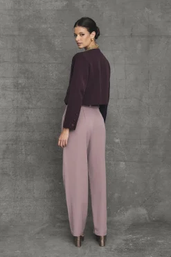Store Veste Camden Aubergine Remise Des Diplômes|Communions Ou Baptêmes
