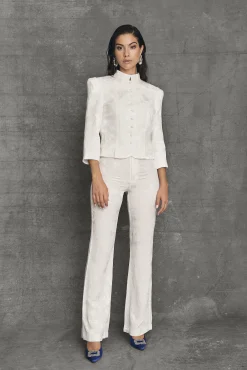 Best Sale Veste Chelsea Blanche Remise Des Diplômes|Communions Ou Baptêmes